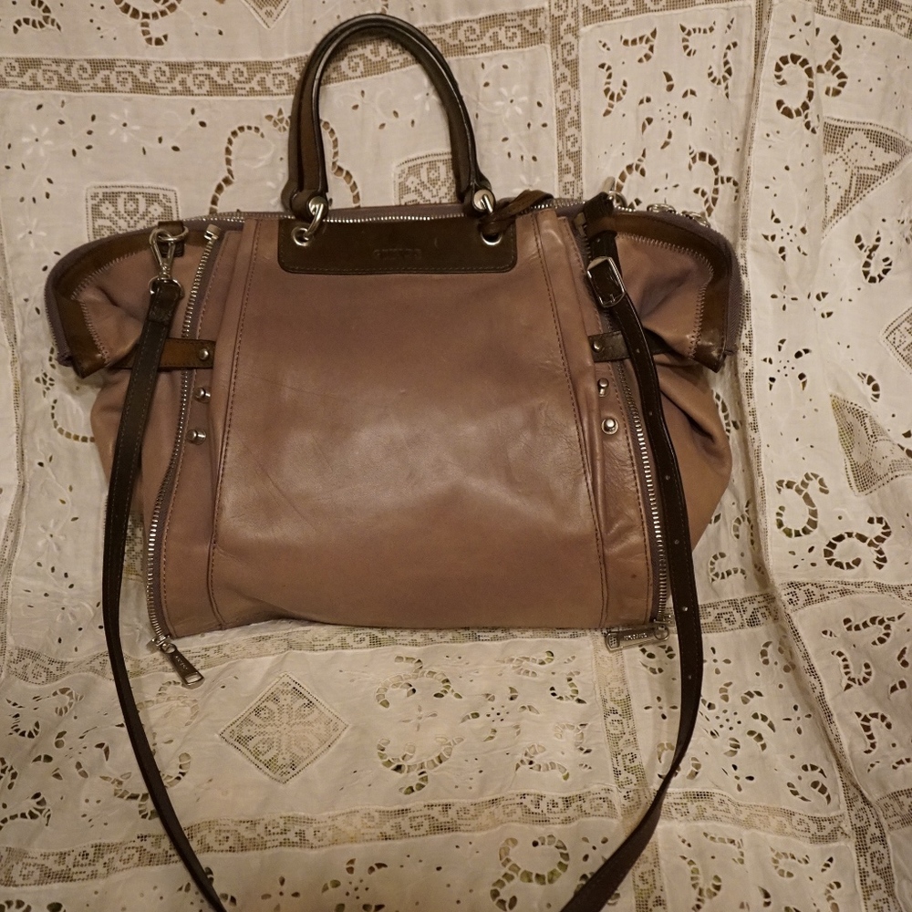 Joy Gryson extra large bag light purple purse